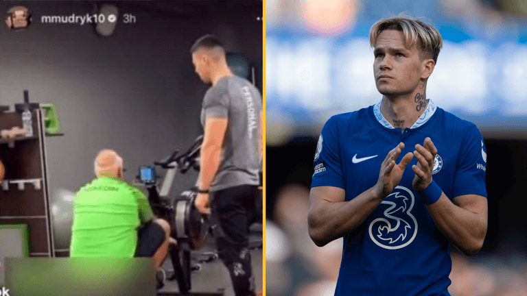 Mykhailo Mudryk criticised for posting inappropriate gym video