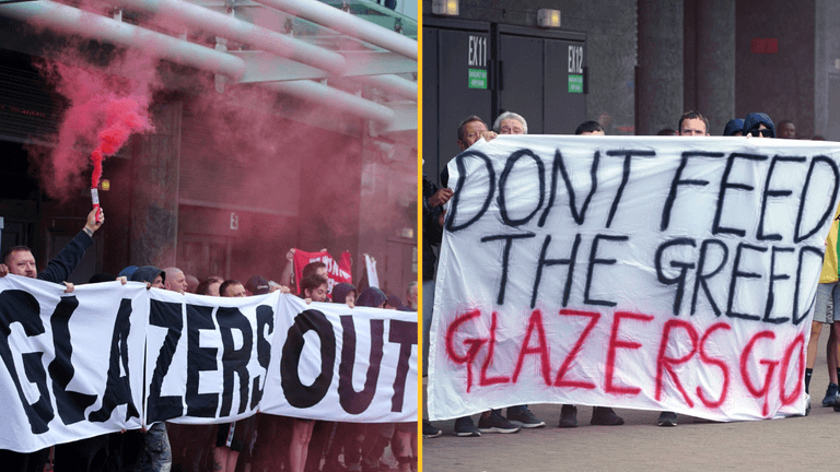 Man United forced to close club shop on day of kit release due to protests