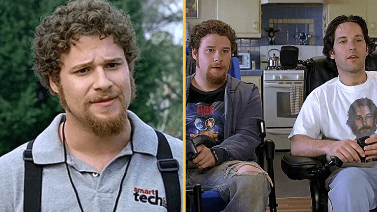 Seth Rogen discusses the joke that he regrets making in The-40-Year Old Virgin