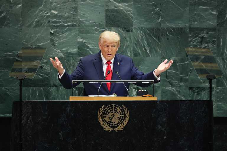 The most laughable moments from Trump’s nonsensical UN address
