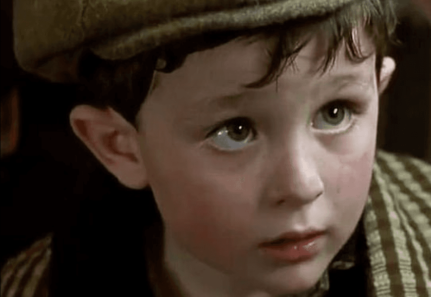 Thompson in the film at the age of five (20th Century Fox)