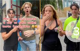 Vitamin powder makes tequila shots taste like water