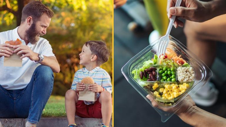 Dad secretly gives son meat and dairy behind vegan wife’s back