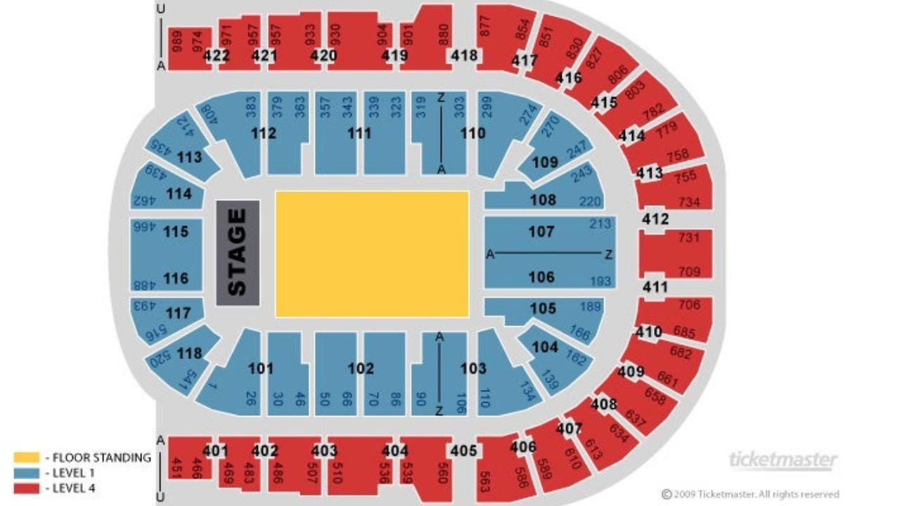 O2 Arena seating plan for Tomorrow X Together