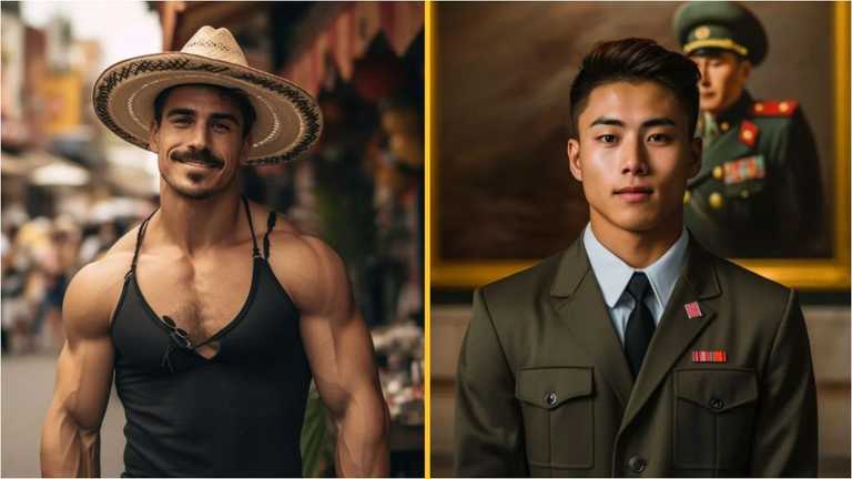 AI creates what ‘most attractive man’ looks like in every country AI creates what ‘most attractive man’ looks like in every country