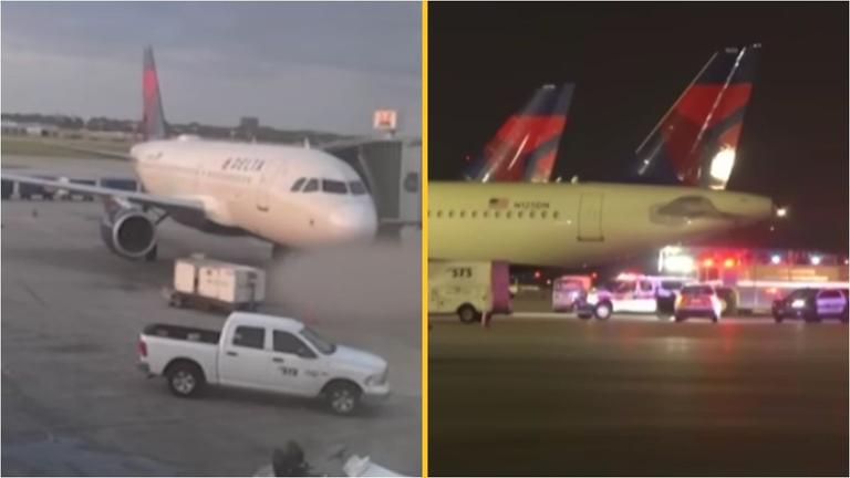 Airport worker dies after being sucked into jet engine Airport worker dies after being sucked into jet engine